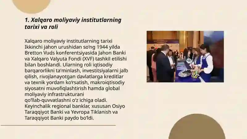 Xalqaro moliyaviy institutlar 3