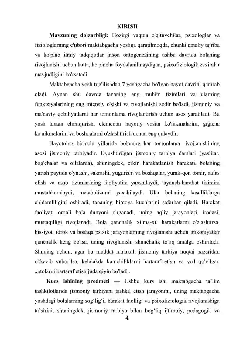 “MAKTABGACHA TA'LIM TASHKILOTIDA JISMONIY TARBIYANI TSHKIL ETISH” 3