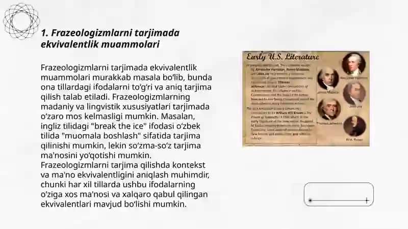 Frazeologizmlarni tarjimada ekvivalentlik muammolari 3