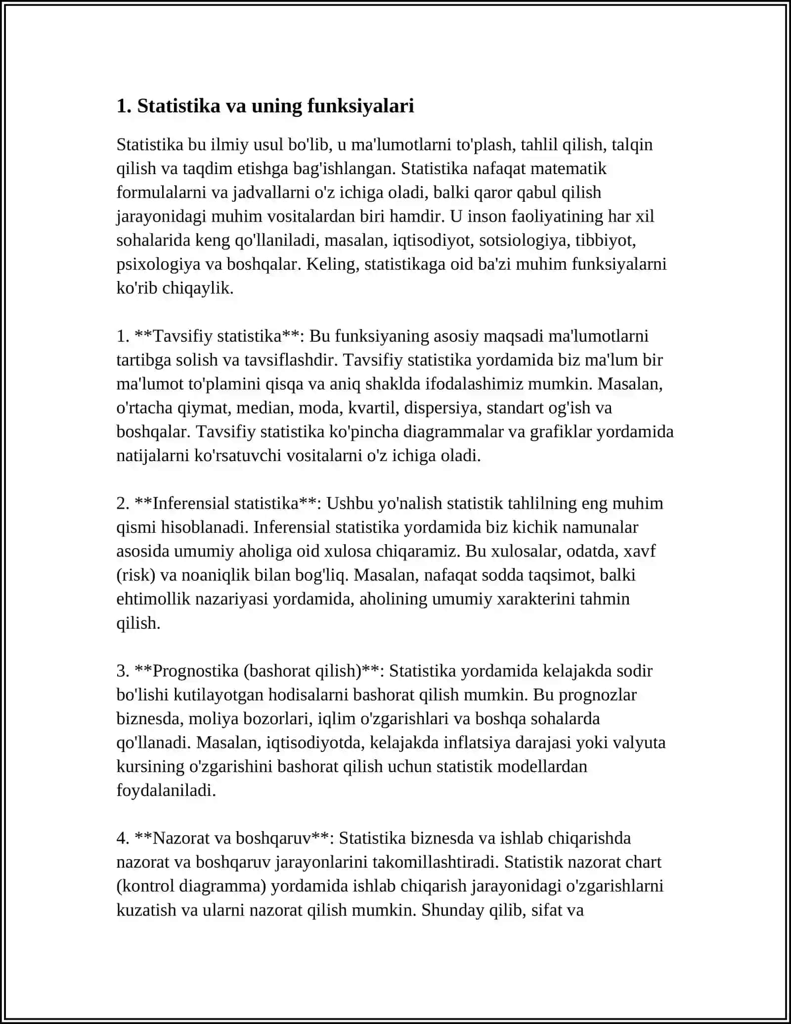 STATISTIK FUNKSIYA 3