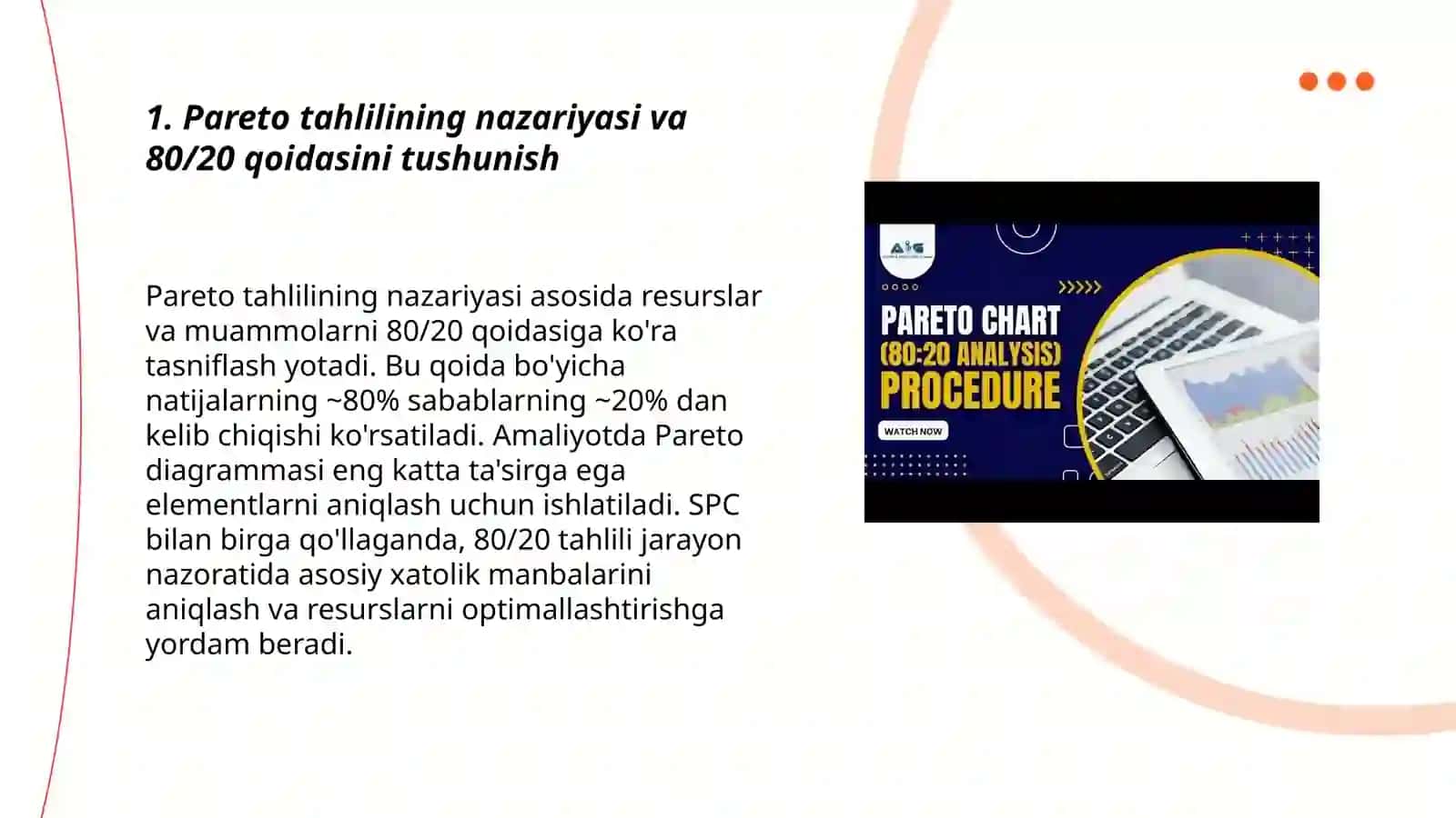 Pareto tahlili 3