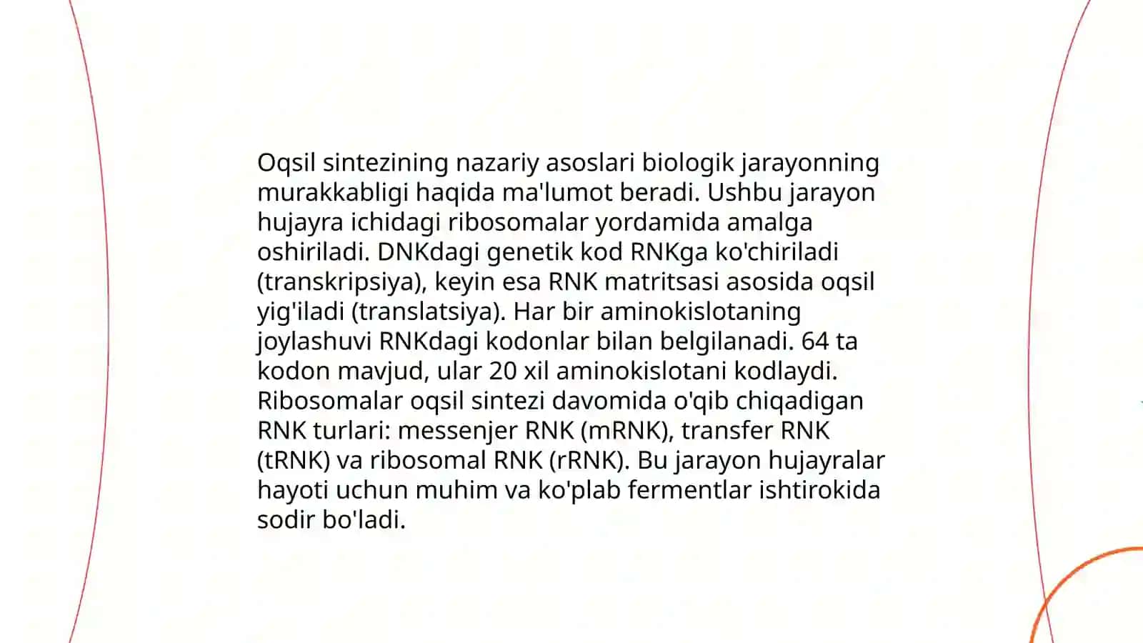 Oqsil Sintezi 3