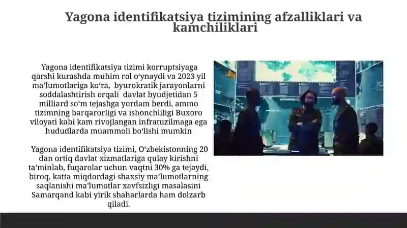 Yagona Identifikatsiya tizimi 3
