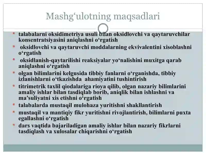 Titrimetrik Tahlil 3