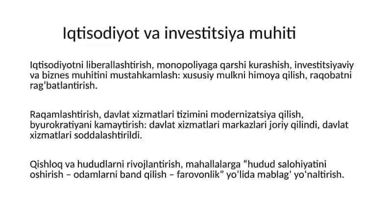 Yangi O‘zbekistonning Taraqqiyot strategiyasi 3