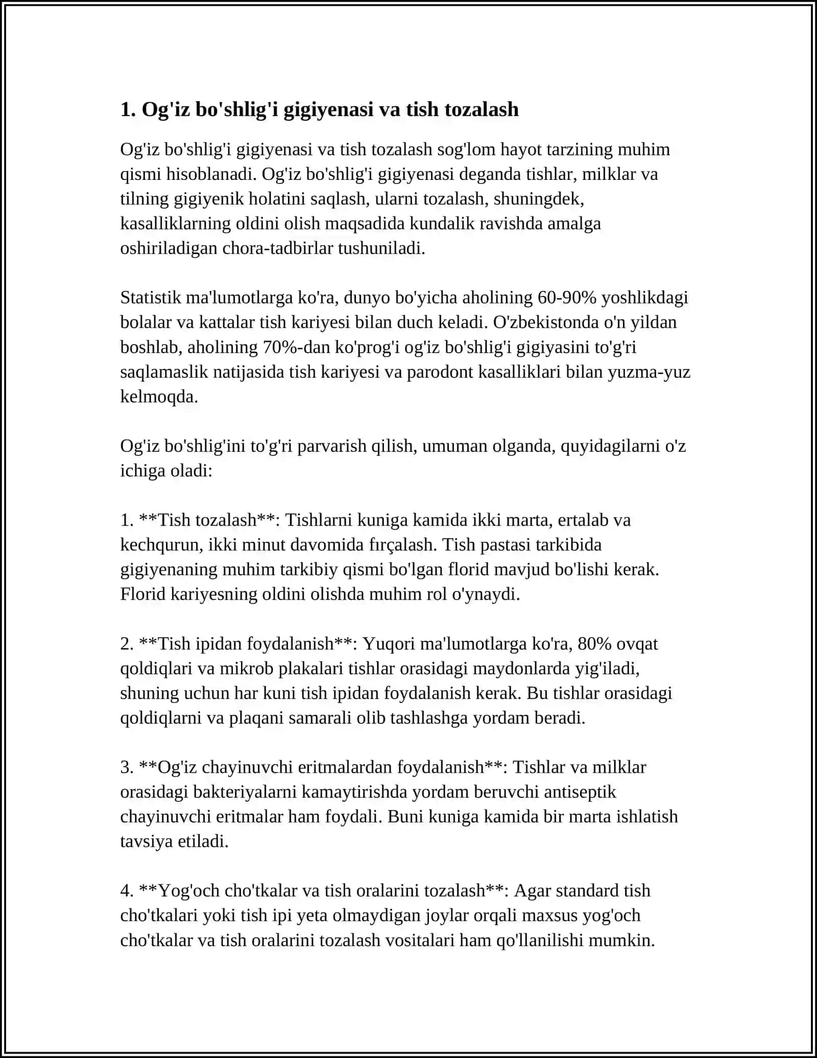STOMATOLOGIYA XAQIDA 3