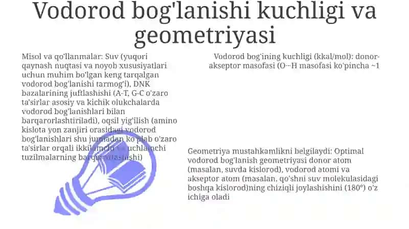 Vodorod bog'lanish 3
