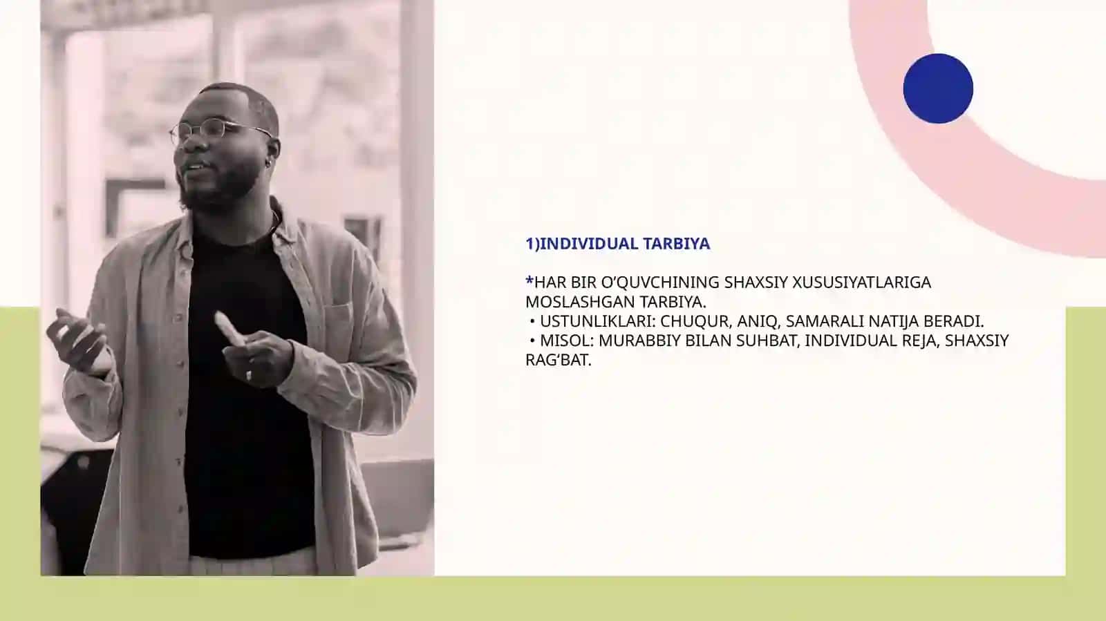 Tarbiya jarayonlarining shakllri va metodlari 3