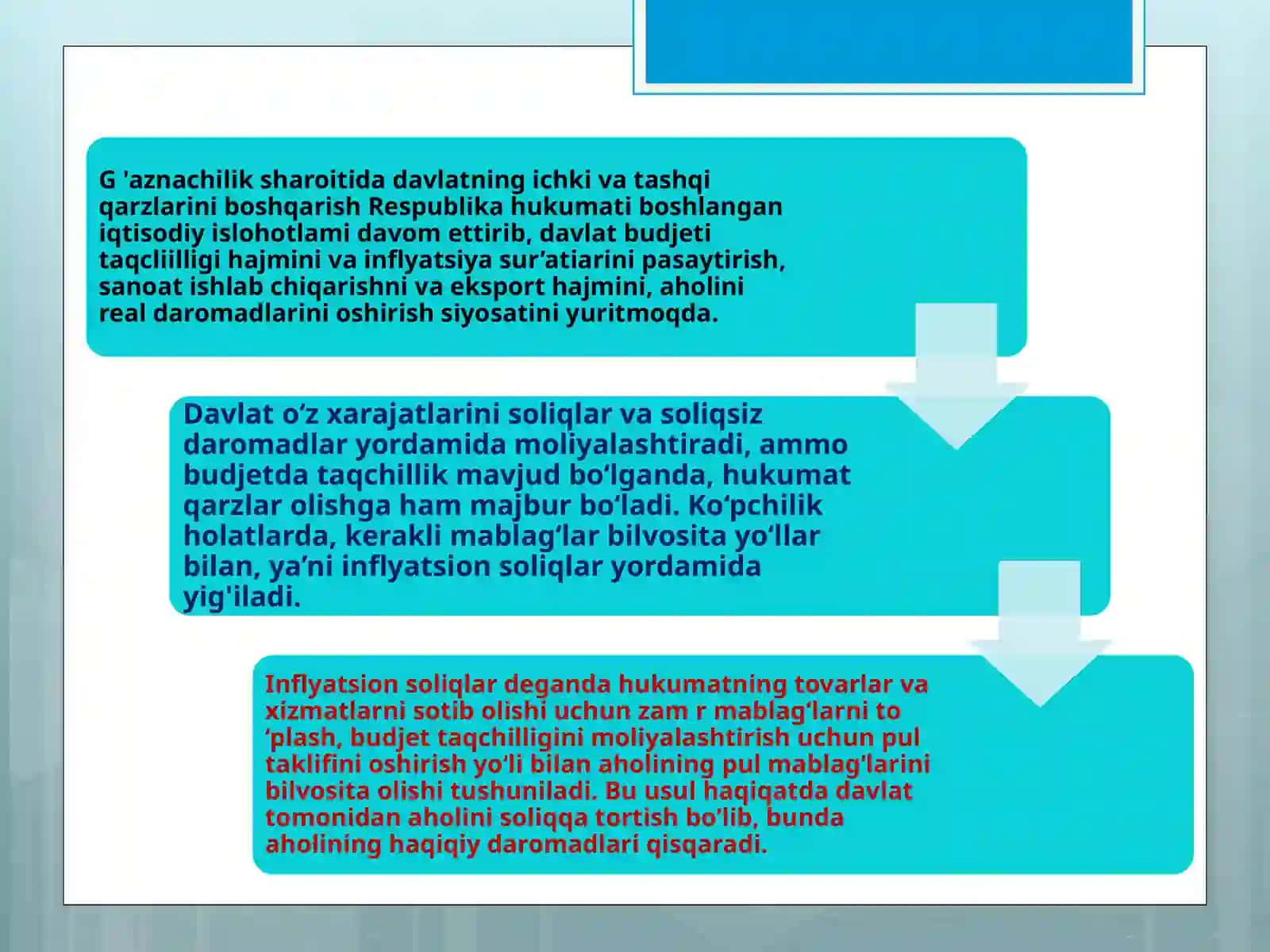 G‘AZNACHILIKDA DAVLAT KAFOLATLARINI TA’MINLASH 3