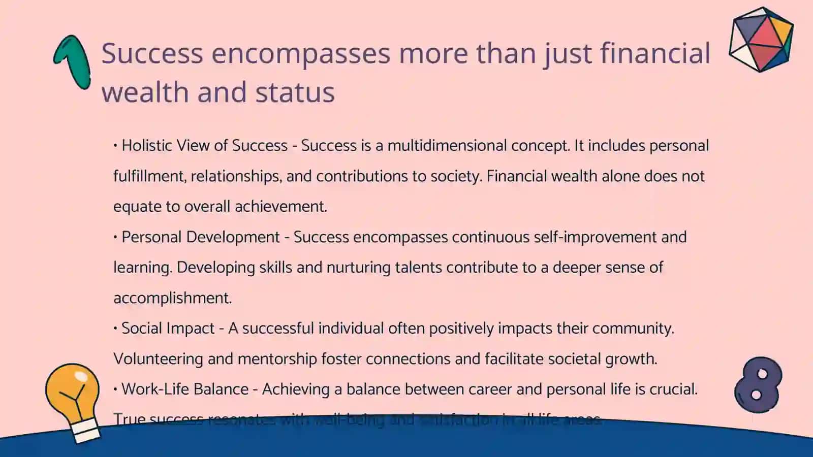 Is Success Measured by Money? 3