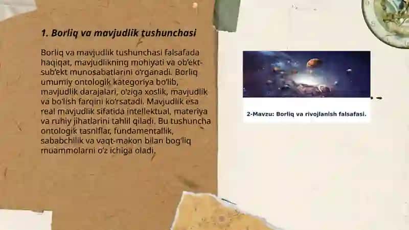 Borliq falsafasi 3