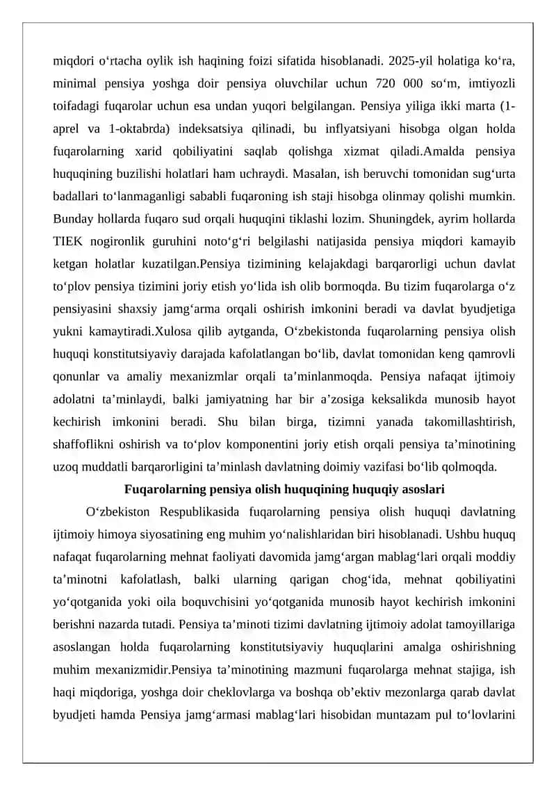 Fuqarolarning pensiya olish huquqi 3