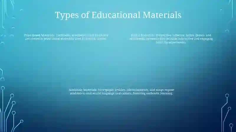 Preparation Of Educational Materials In English Classes 3
