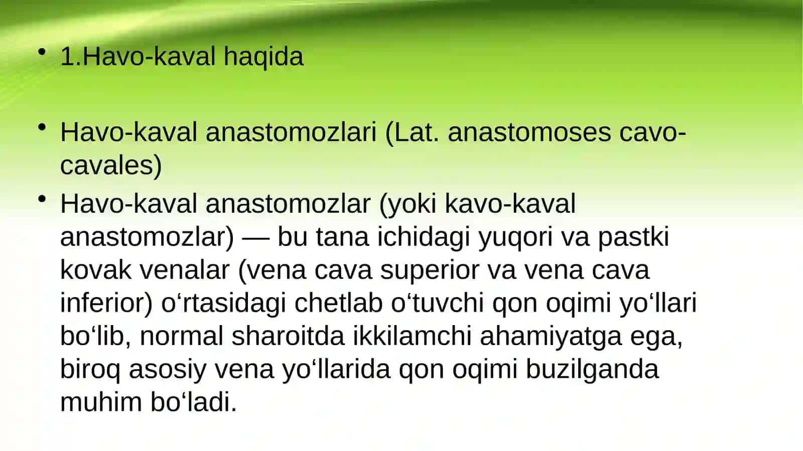 Havo-kaval,Porto-kaval anastamozlari 3