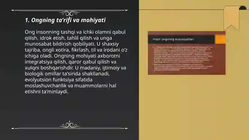 Ong haqida tushuncha 3