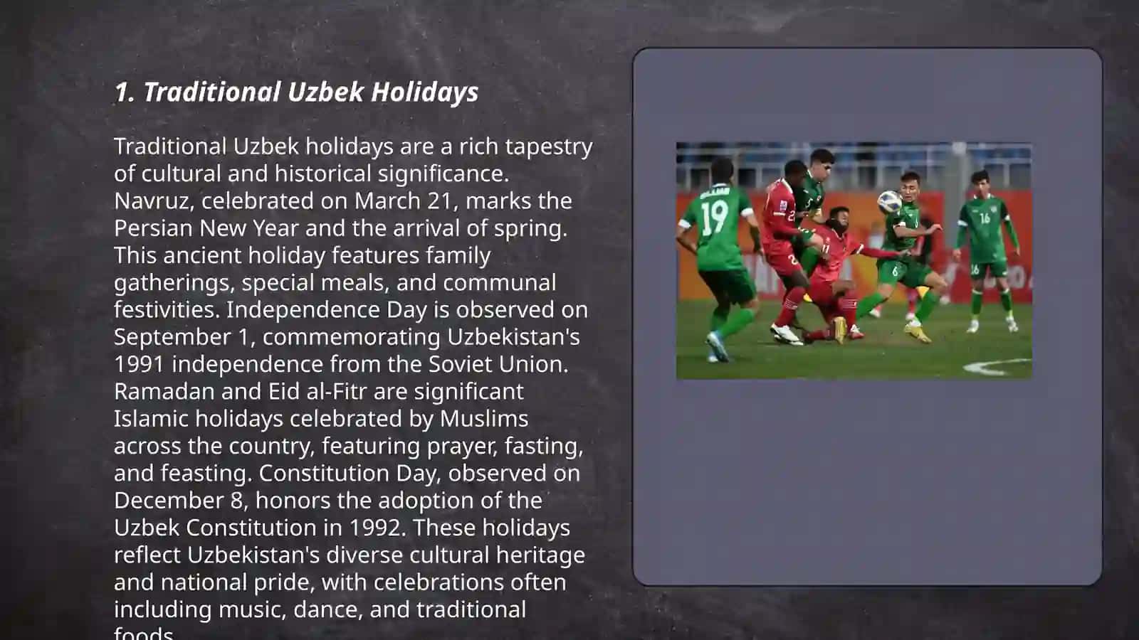 Holidays in Uzbekistan 3