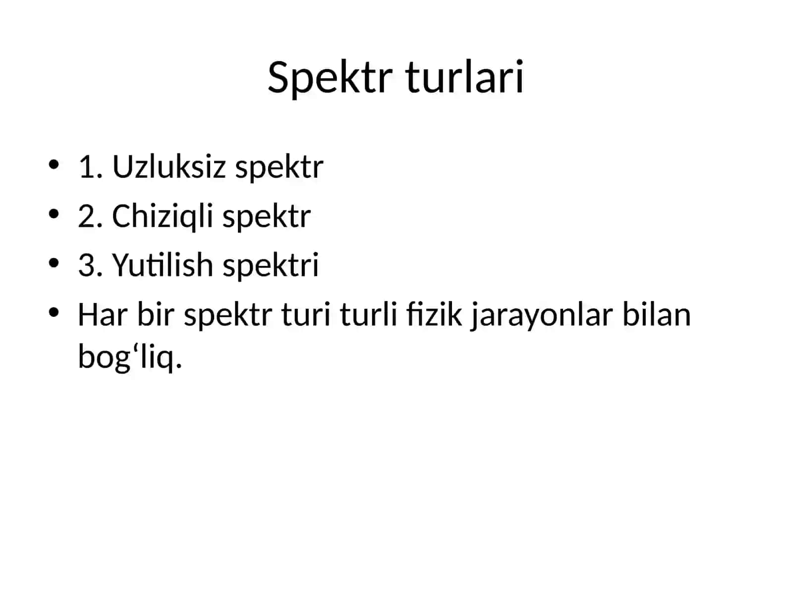 Atomning chiziqli spektrlari 3