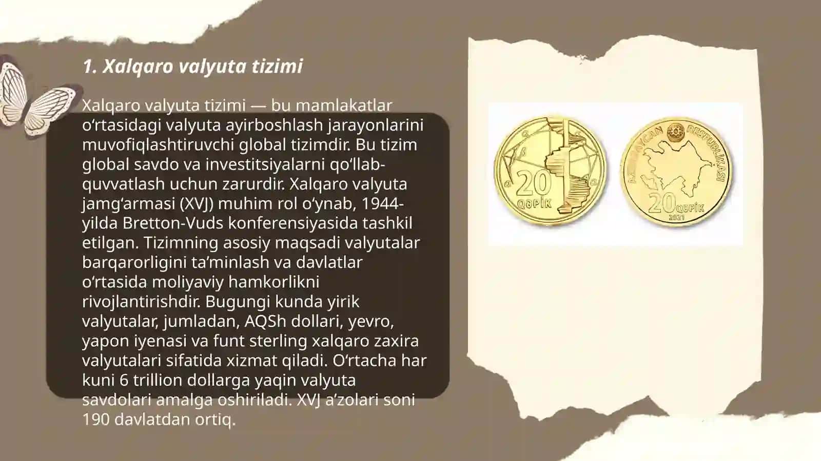 Xalqaro valyuta tizimi 3