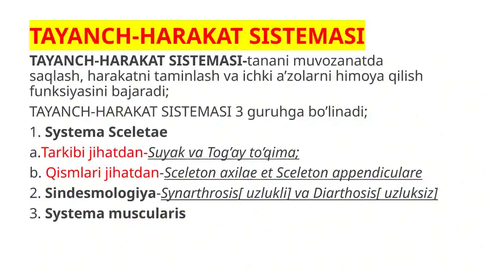 OSTEOLOGIYAGA KIRISH 3