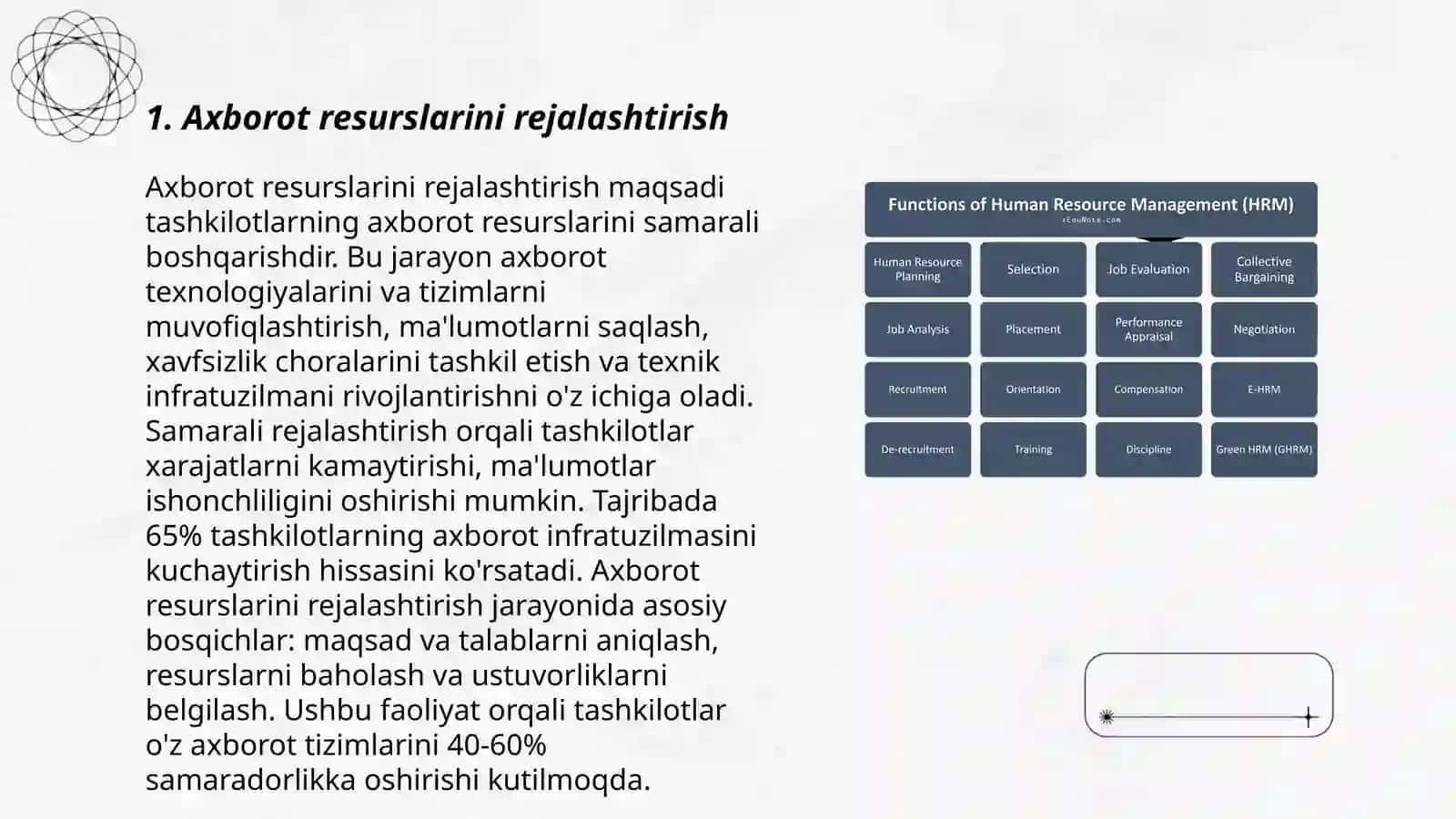 Kutubxona axborot menejmentini boshqarish tamoyillari 3