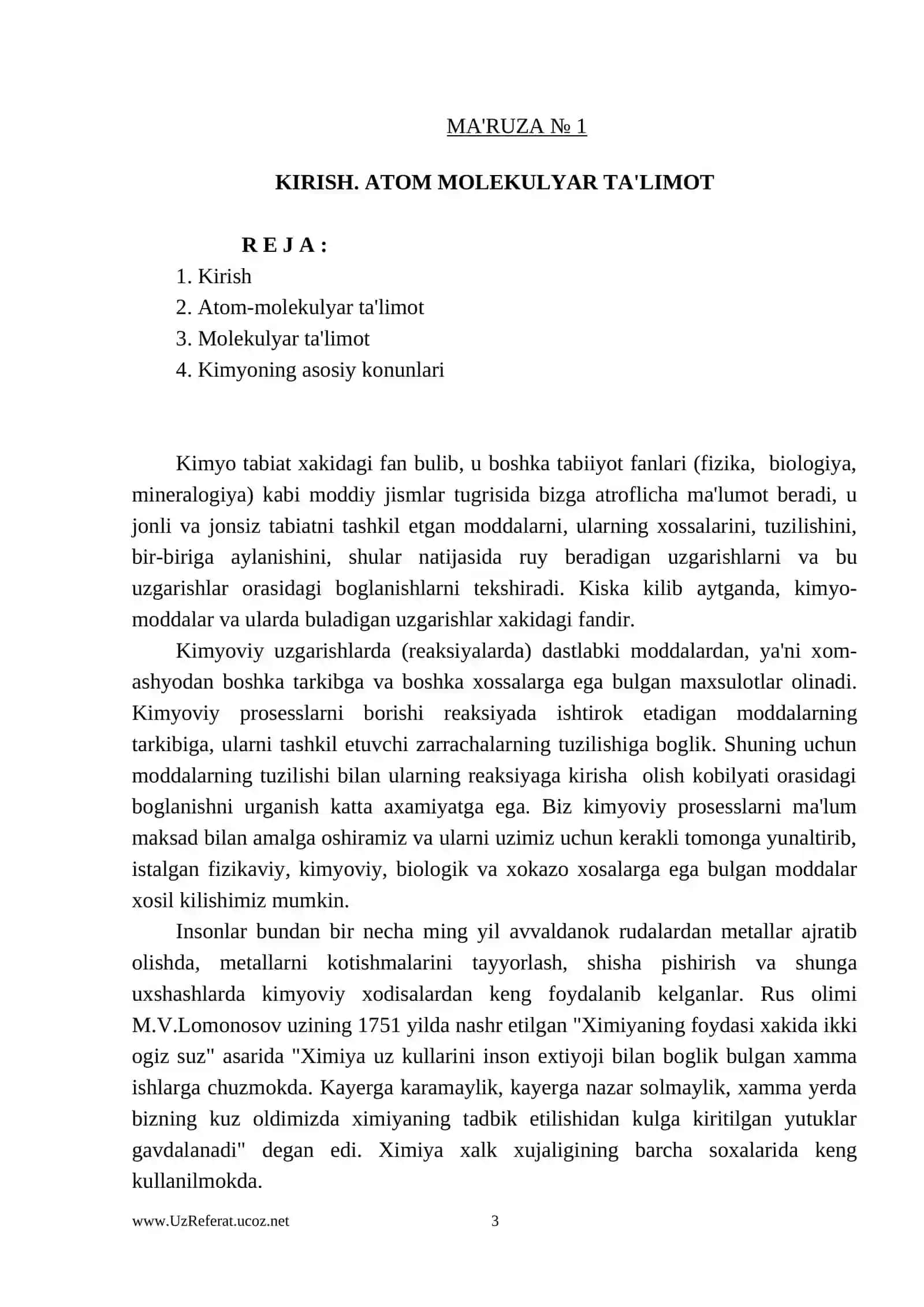 Anorganik kimyo 3