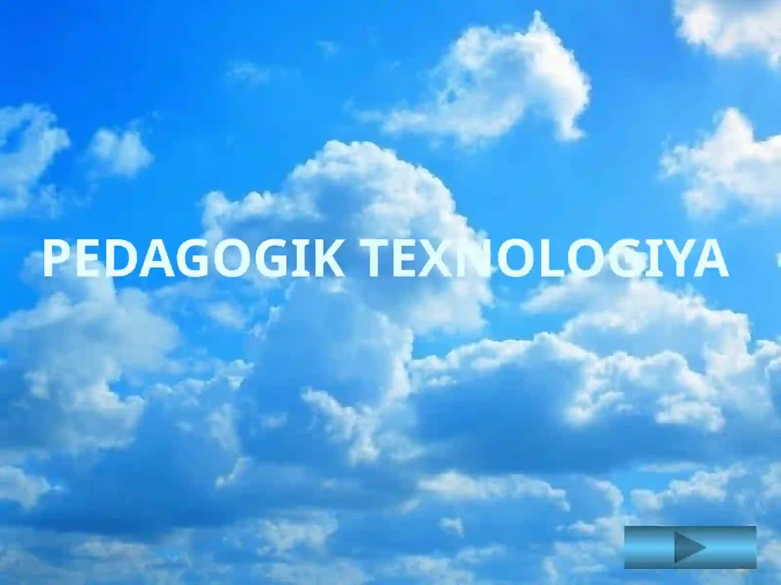 Pedagogik texnologiyaning mazmuni va interaktiv metodlari 3