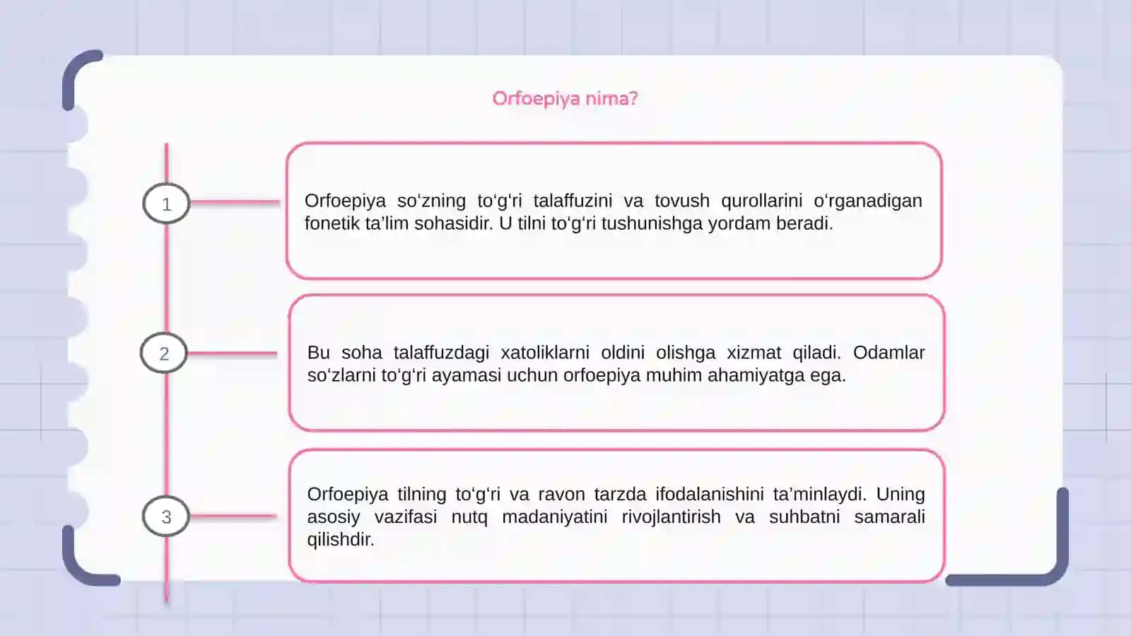 Orfoepiya haqida umumiy ma'lumot 3
