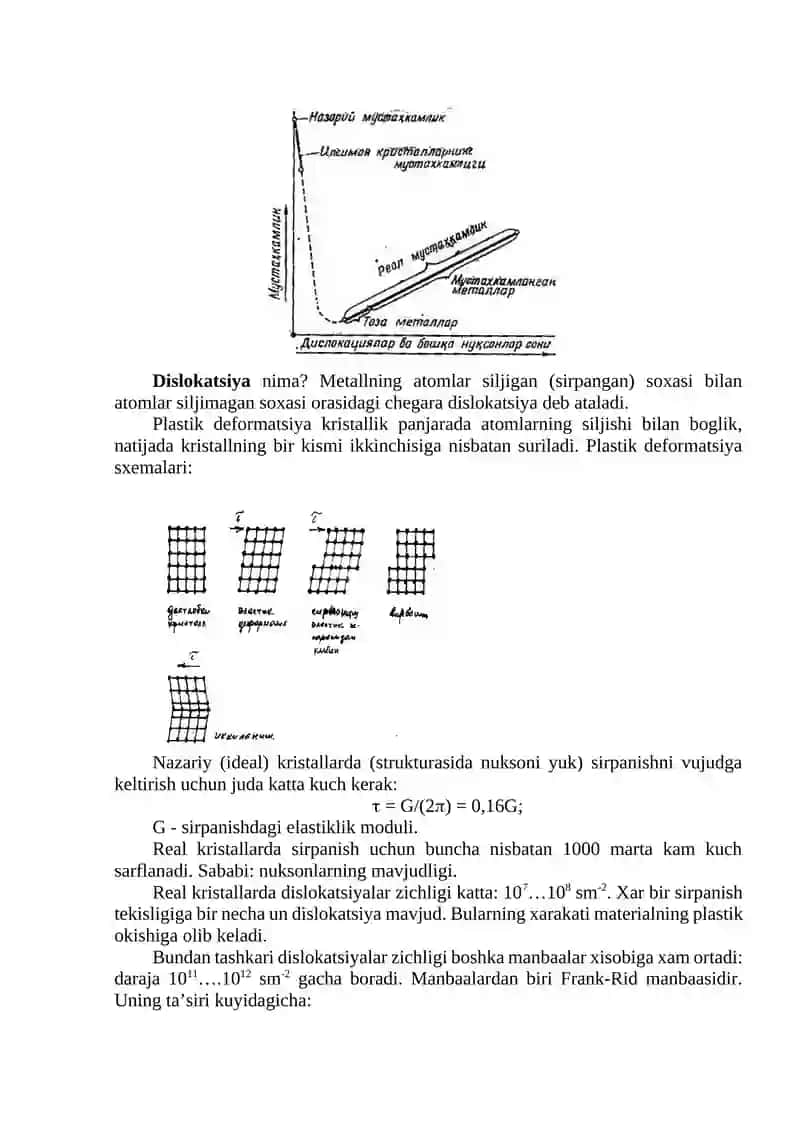 METALLARNING PLASTIK DEFORMATSIYALANISHI VA REKRISTALLANISHI 3
