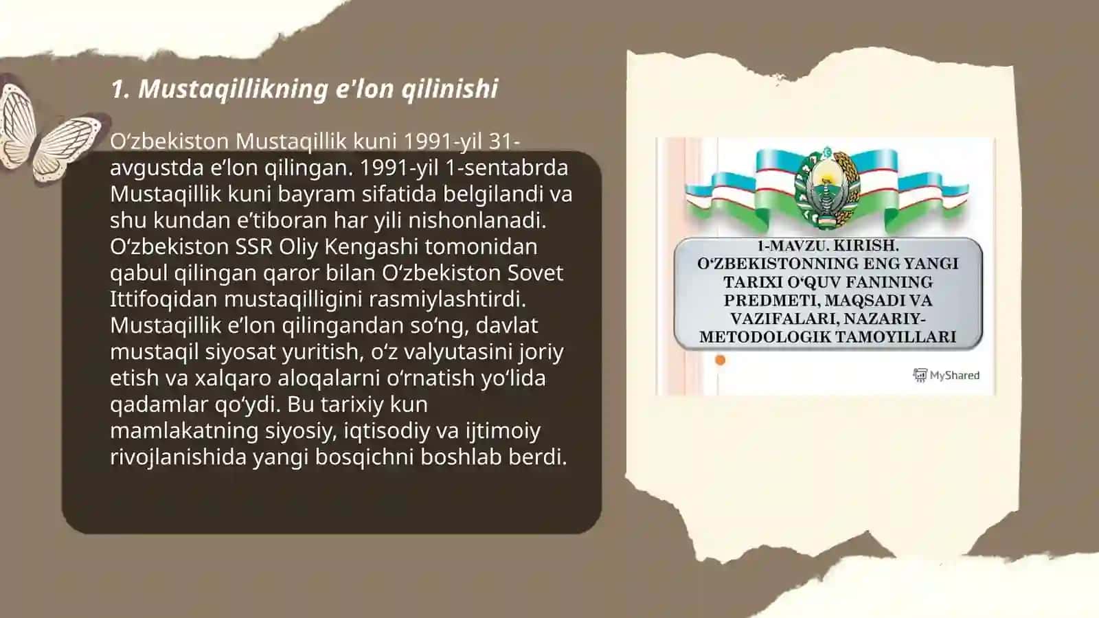 Oʻzbekistonning eng yangi tarixi 3