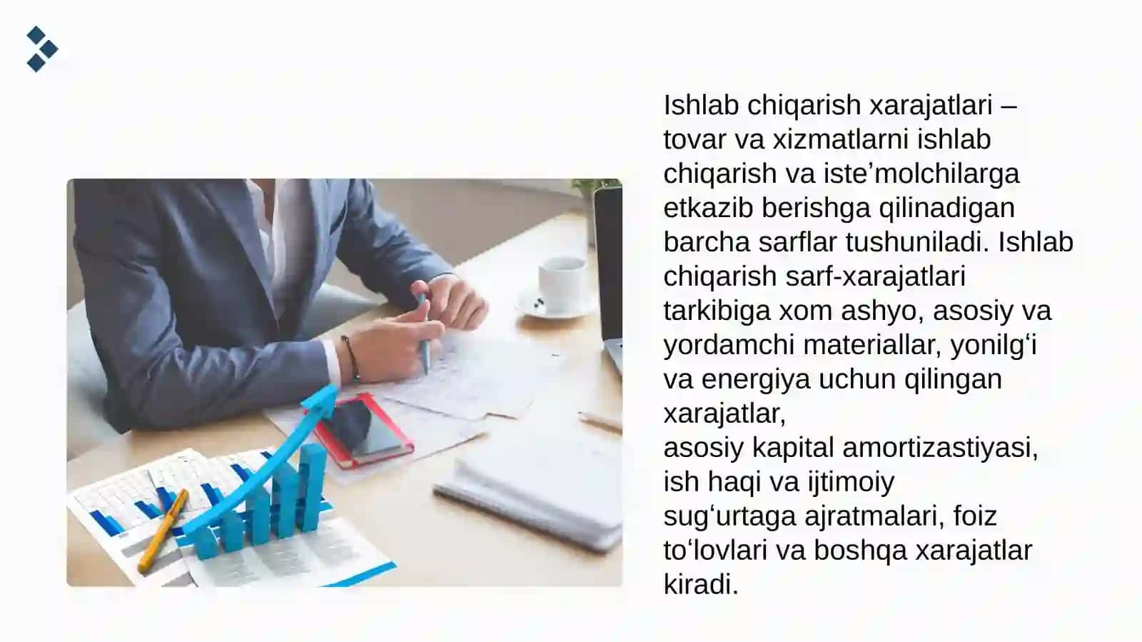 Ishlab chiqarish xarajatlari hisobi 3
