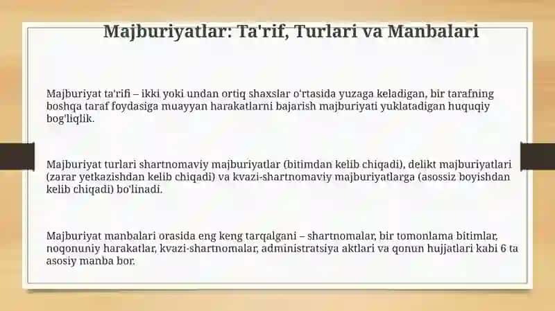 Majburiyatlarningmohiyati 3