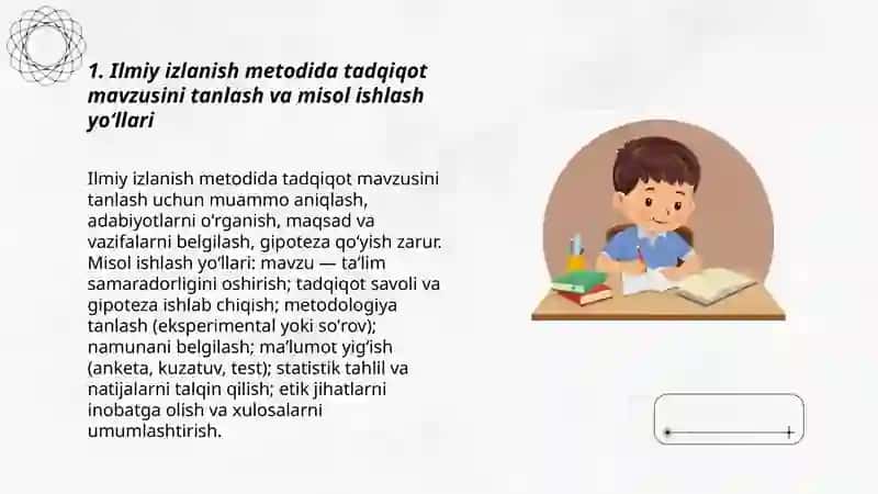 Ilmiy izlanish metodlari 3