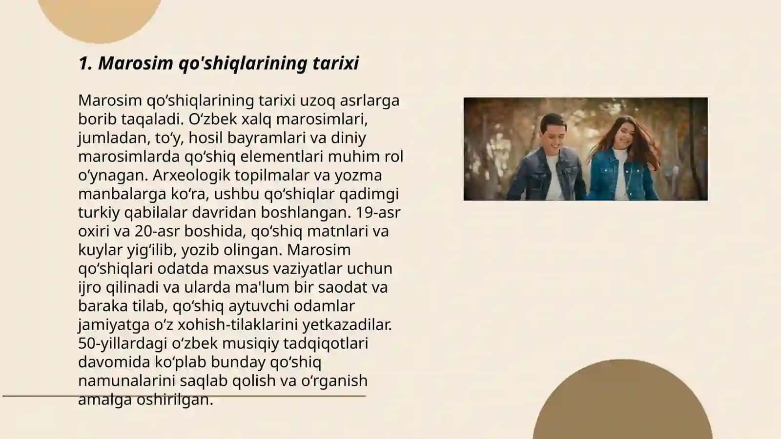 Marosim qòshiqlari:ijro òrni va badiiyati 3