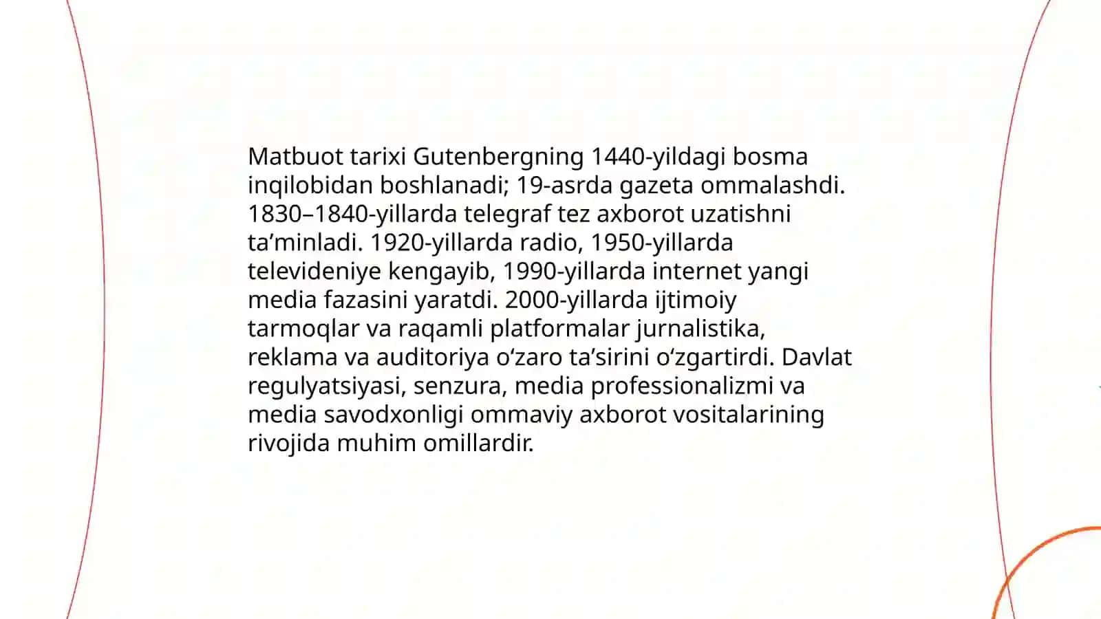 Ommaviy axborot vositalari 3