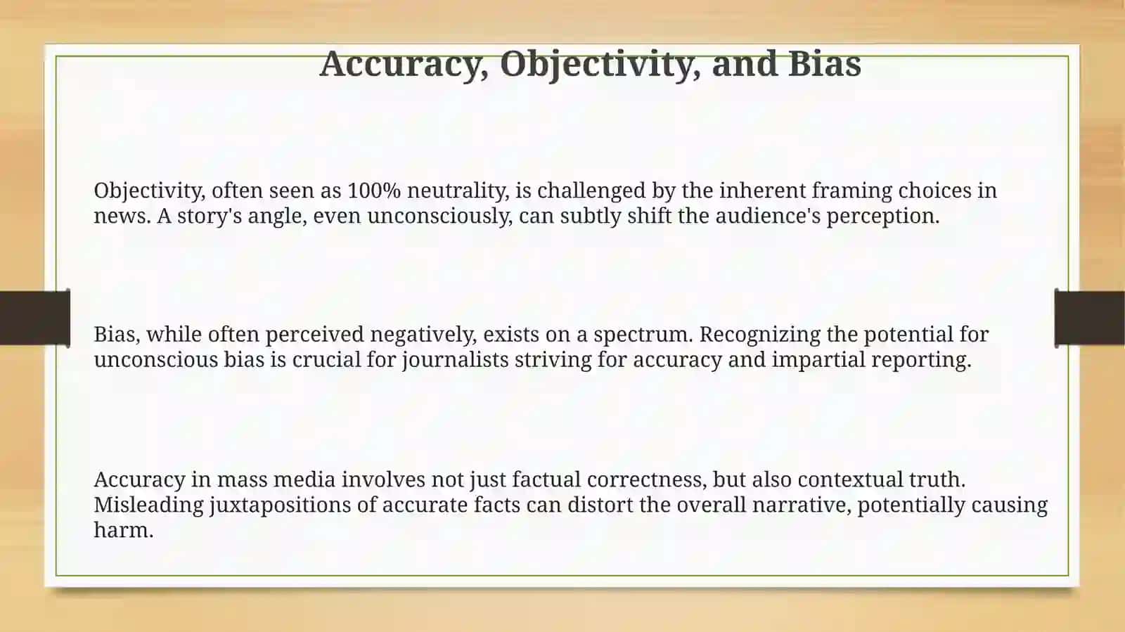 Ethics of mass media 3
