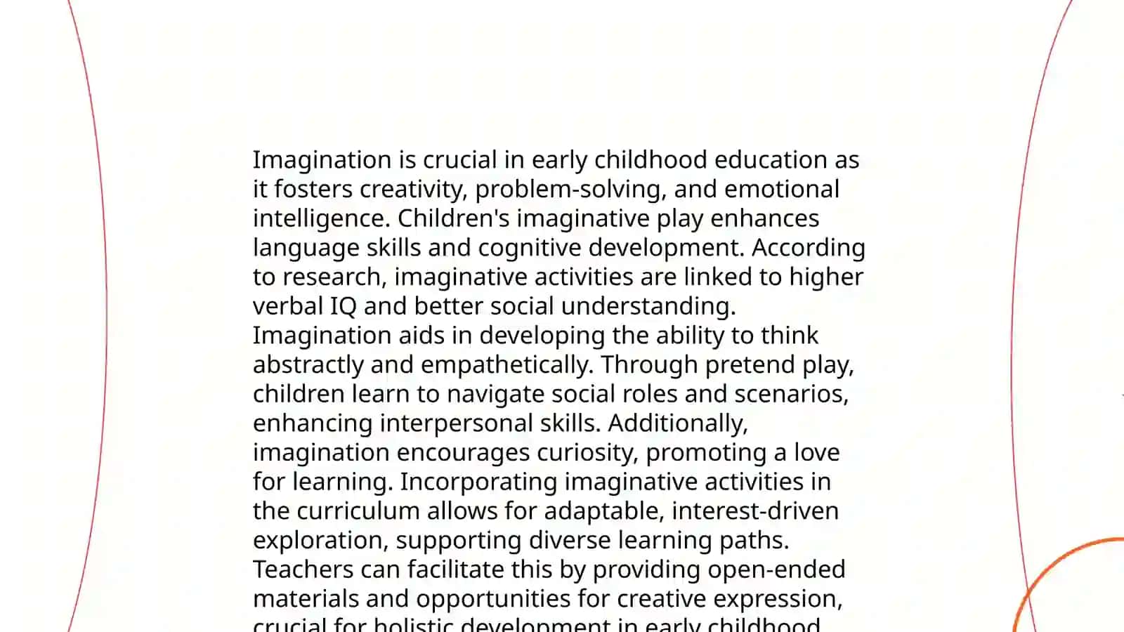 The role of imagination in education 3