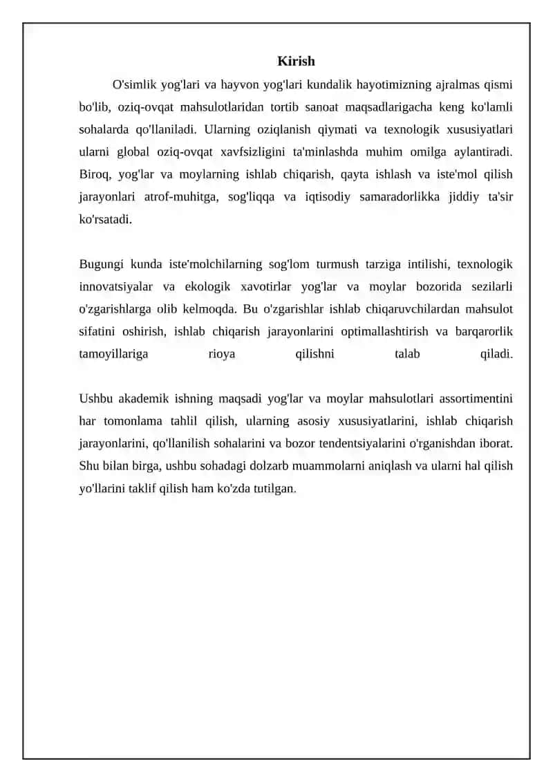 Yogʻ moy mahsulotlari assortimenti 3