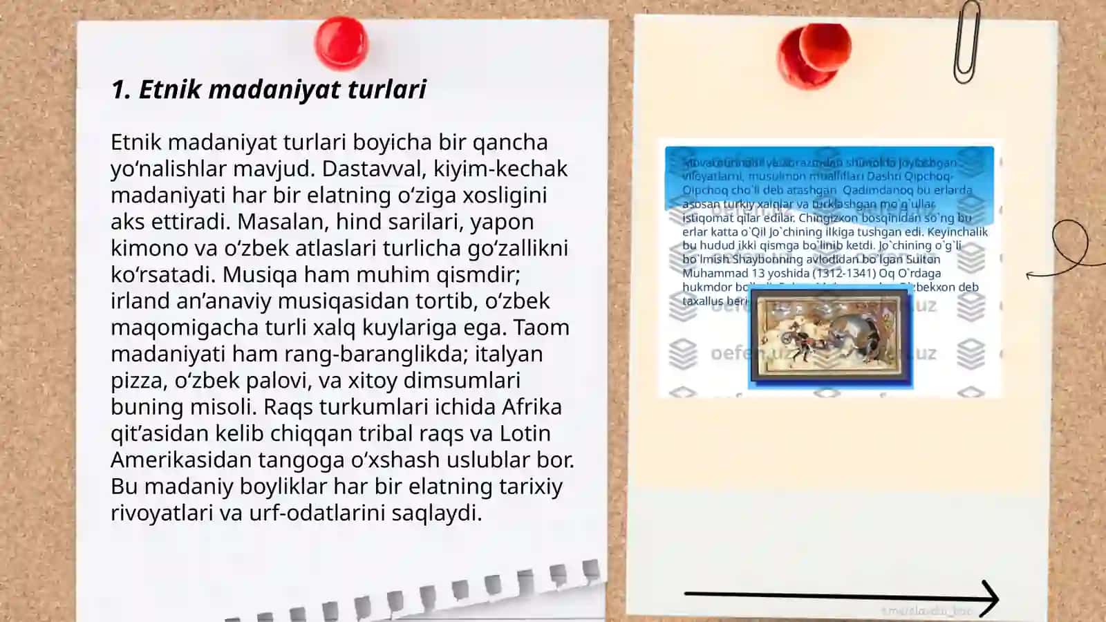 Dunyo xalqlarining etnik madaniyati 3