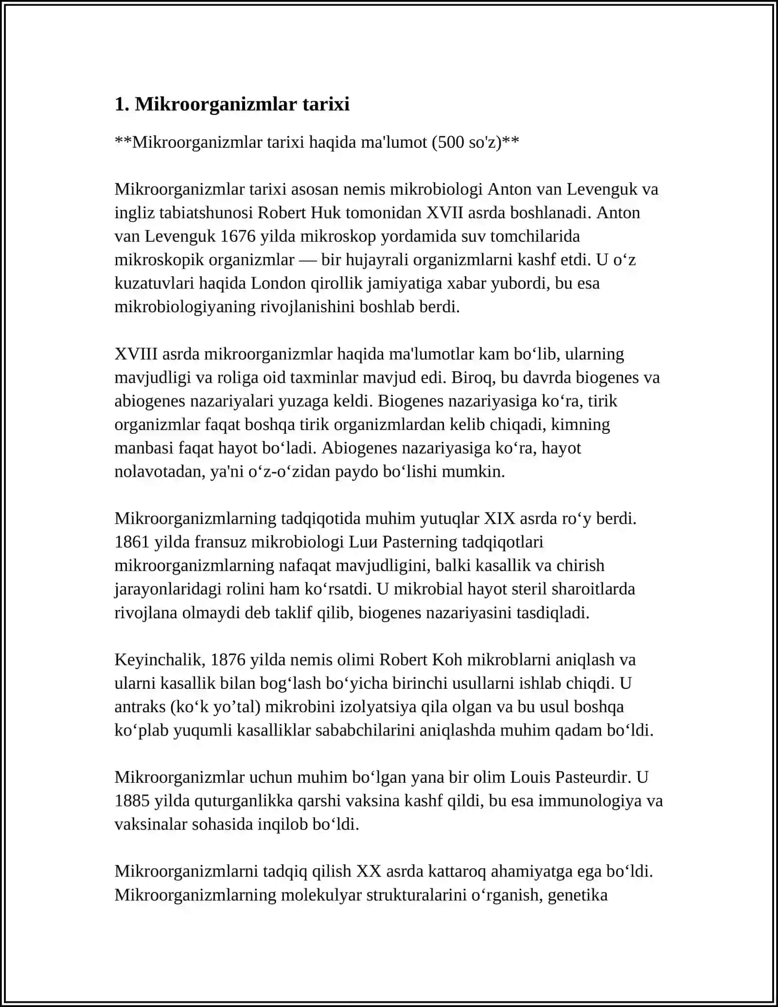 MIKROORGANIZIMLAR HAQIDA TUSHUNCHA 3