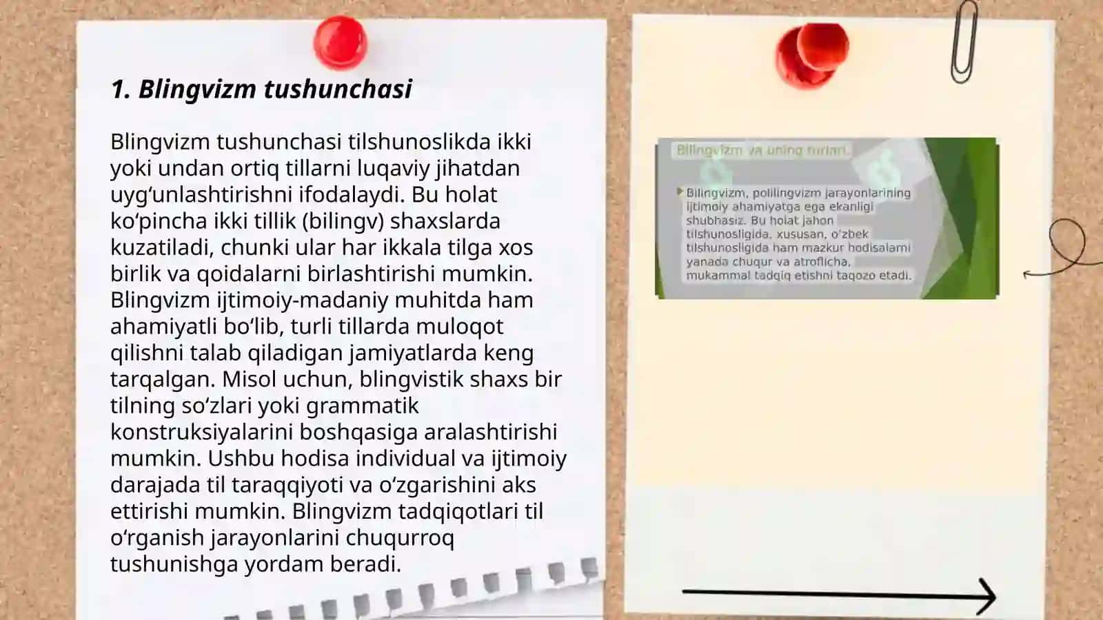 Ózbekistonda blingvizm va diglossiya va uning turlari 3