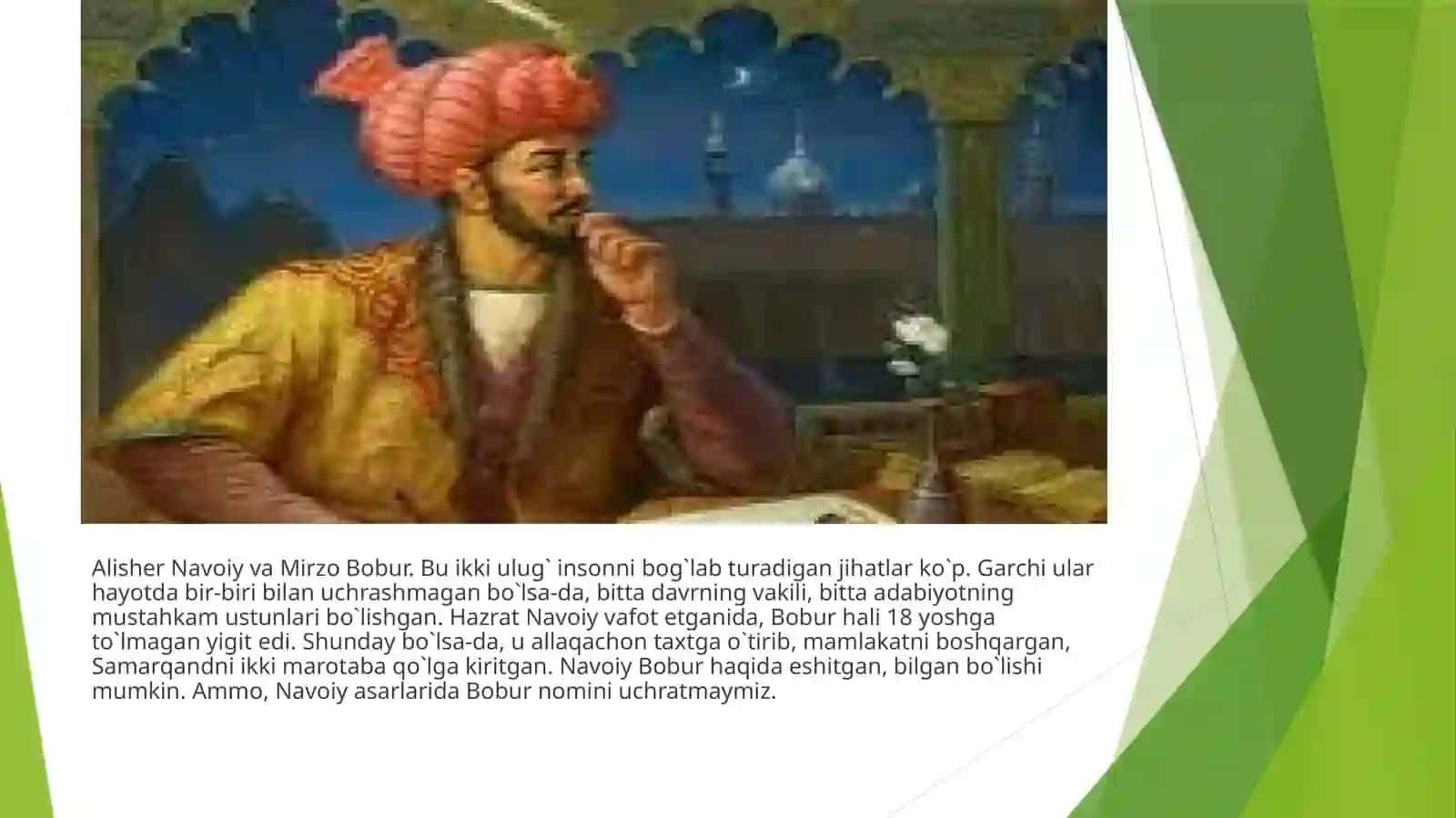 BOBURNOMA ASARIDA ALISHER NAVOIY IJODI 3