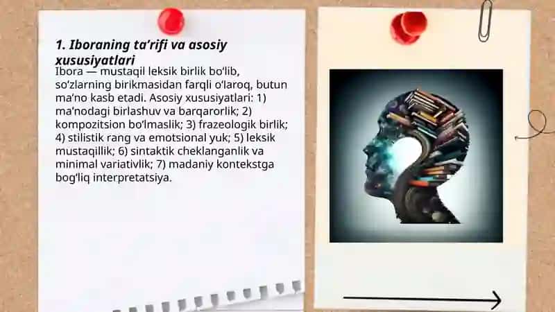 Iboralar va ularning turlari 3