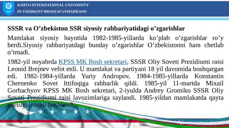 O'ZBEKISTONNING ENG YANGI TARIXI 3