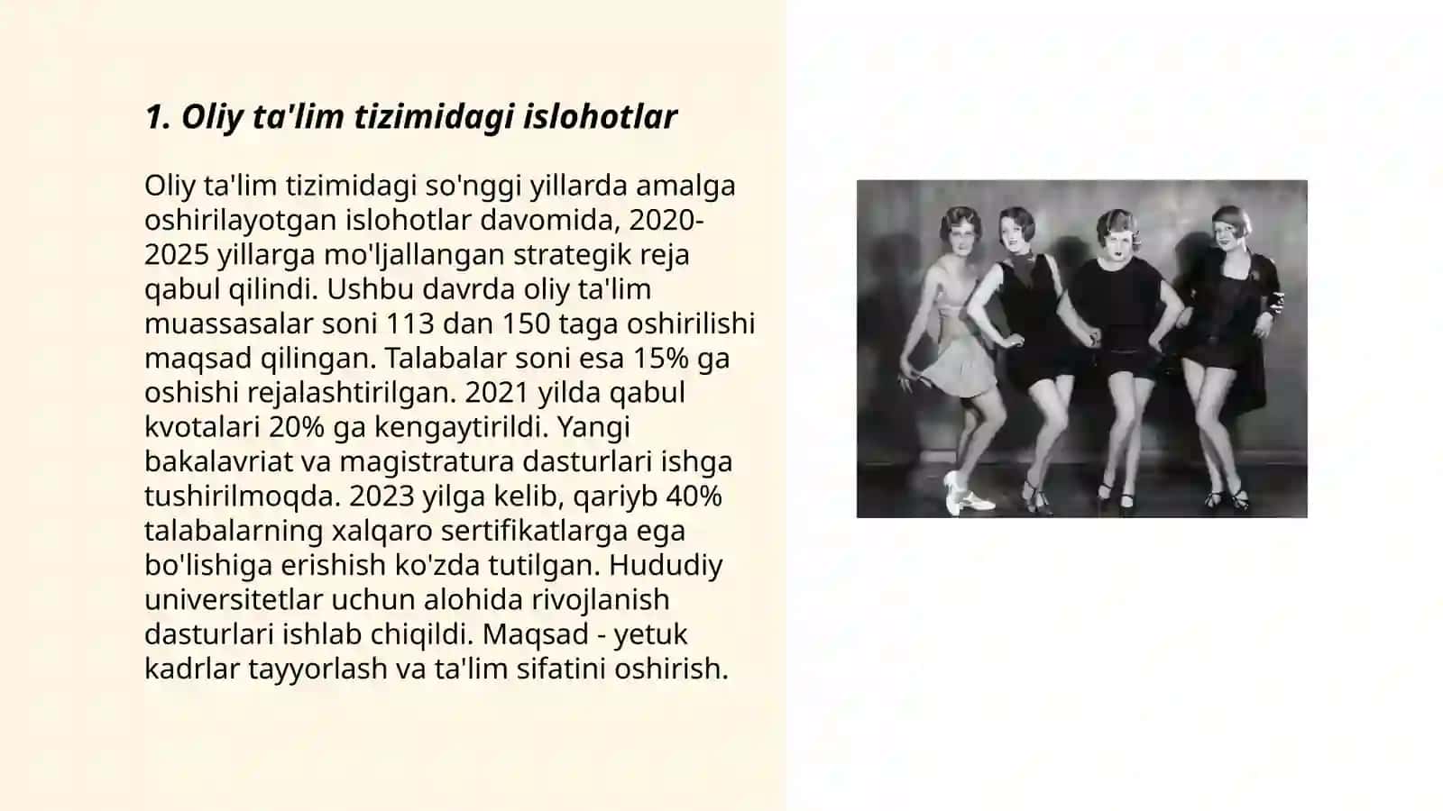 Oliy ta'lim tizimidagi islohotlar 3