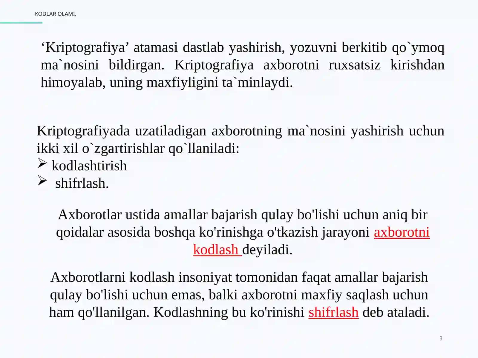 AXBOROTLARNIKODLASH 3
