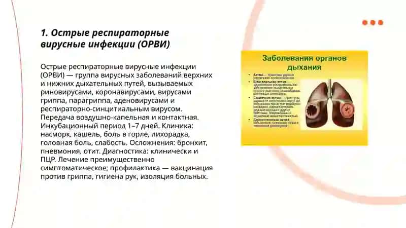 Заболевания органов дыхательной системы 3