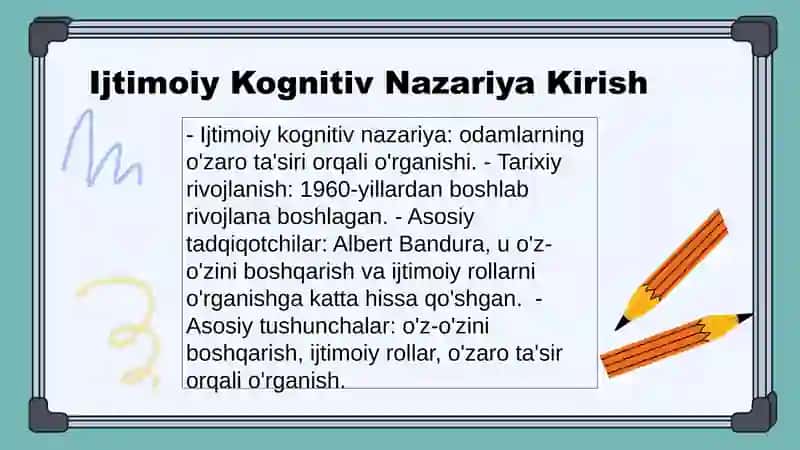 Ijtimoiy kognitiv nazariya 3
