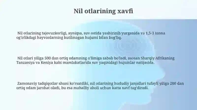 Nil otlari va insonlar 3