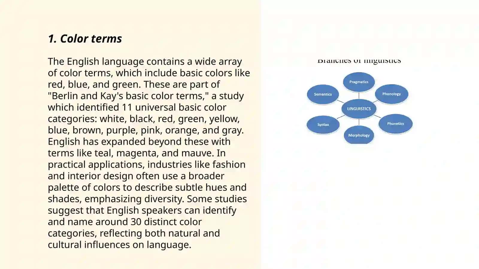 Semantic typology 3