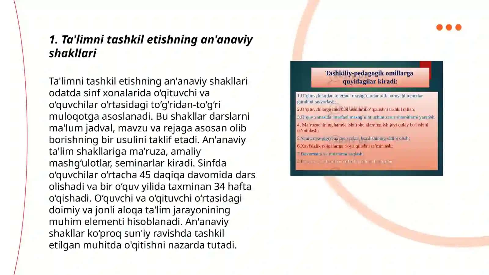 Ta'limni tashkil etish shakllari va ularning didaktikada rivojlanishi 3